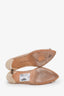 Manolo Blahnik Beige Lace Satin Hangisi Pumps Size 36.5
