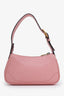 Gucci Pink Leather Double G Aphrodite Mini Shoulder Bag