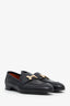 Hermès Black Leather Paris Loafers Size 36