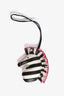 Hermès Black/White/Pink Leather Milo Geegee Savannah Bag Charm