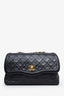 Pre-loved Chanel™ 1989-91 Black Quilted Lambskin Diana Flap Crossbody Bag 'Refurbished'