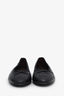 Pre-Loved Chanel™ Black Quilted Leather Ballet Flat Size 37.5
