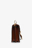 Chloe Multicolour Embossed Croc Lizard Aby Chain Shoulder Bag