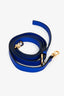 Salvatore Ferragamo Blue Gancini Leather Top Handle Handbag