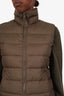 Joseph Green Nylon Zip Up Vest Size 36