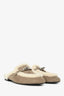 Hermès Suede Shearling 'Oz' Mules Size 37