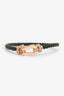 Fred 18k Yellow Gold Pave Diamond Large Cable Force 10 Bracelet Size 18