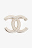 Pre-loved Chanel™ 2016 Gold-plated Faux Pearl & Strass CC Brooch
