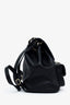 Pre-loved Chanel™ Black Quilted Lambskin Small Duma Drawstring Backpack