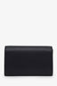 Fendi Black Calfskin Leather Kan I Wallet on Chain SHW