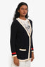 Gucci Black Knitted 'Loved' Cardigan Size XS