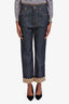 Gucci Dark Wash Straight Leg GG Jeans Size 30