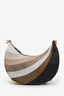 Fendi Multicolour Leather and Suede Small Rainbow Fendigraphy Hobo Bag (No Strap)