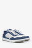 Christian Dior Blue Denim/White Calfskin B27 Uptown Low-Top Sneaker Size 44 Mens