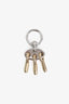 Hermès Silver/Gold Tone Charms Mors a Jouet Twilly Ring