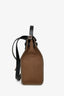 Hermès 2019 Etoupe/Black Canvas Leather Herbag 31
