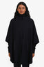 Loro Piana Navy The Gift Of Kings® Wool Salzburg Cape With Belt