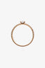Cartier 18K Rose Gold Emerald-cut Diamond Paved Etincelle de Cartier Ring