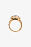 David Yurman 18K Yellow Gold Champagne Citrine x11x11 'Albion' Ring Size 6