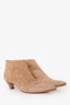 Christian Dior Brown Suede Kitten Heel Boots Size 39