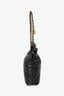 Pre-loved Chanel™ Black Lambskin 22 Small Hobo Bag with Pouch