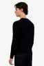 Ralph Lauren Purple Label Black Cashmere Crewneck Sweater Size S Mens