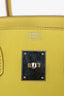 Hermès 2011 Lime/Gris Pearl Epsom Leather Birkin 30