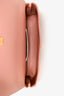 Khaite Pink Suede 'Audrey' Clutch