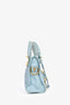 Balenciaga 2014 Blue Leather Mini City Bag with Strap