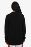 Givenchy Black/White Cotton 'I Feel Love' Knit Sweater Size XS