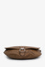 Gucci Brown Guccissima Leather Messenger Flap Bag