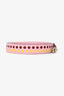 Hermès Mauve Epsom 30mm Hexagone Tressage Shoulder Strap