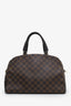 Louis Vuitton Brown Damier Ebene Kensington Bowling Bag with Strap