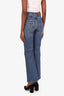 Maje Blue Wide Leg Blue Jeans Size 34