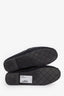 Pre-loved Chanel™ Black Leather CC Logo Espadrilles Size 37C