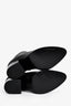 Alexander Wang Black Leather Rose Gold Heeled Ankle Boots Size 38.5
