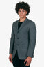 Tom Ford Grey Wool Single Breasted Blazer Size 48 Mens