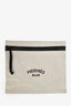 Hermès Toile Herringbone 'Bain' Toiletry Pouch