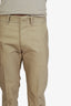 Tom Ford Khaki Cotton Straight Leg Pants Size 32 Men's