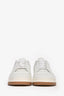 Saint Laurent White Leather Sneakers Size 41 Men's
