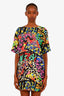 Moschino Couture Multicolour Back Cut-Out T-Shirt Dress Size 6