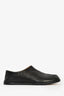 Maison Margiela Black Leather Tabi Flats Size 38