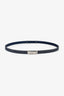 Hermès 2024 Blue Denim Kelly Belt Size 60