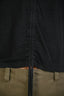Frame Black Linen Cropped T-Shirt Size XS