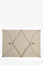 Hermès 2023 Off-White Leather Calvi Cardholder