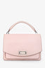 Max Mara Pink Leather Flap Shoulder Bag