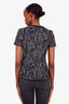 Hermès Black Cotton Logo T-Shirt Size 36