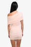 Lovers and Friends Pink One Shoulder Mini Dress Size XXS
