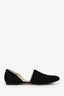 Jimmy Choo Black Suede Flats Size 38.5