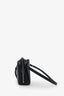 Balenciaga Black Leather Motocross Papier Zip Around Belt Bag